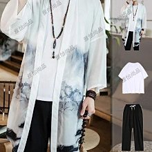 中式男裝夏季中國風男裝民族風97九七分褲亞麻印花馬褲中褲闊腿褲潮流短褲中國風 唐裝 歷史價格詳細信息