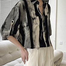 夏季高級感設計短袖襯衫男2023新款高端修身休閑襯衣商務男裝免燙-靚仔男裝 歷史價格詳細信息