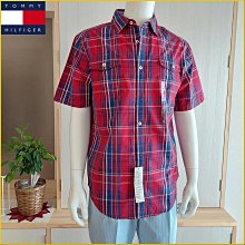 Tommy Hilfiger 新品 格紋襯衫【男LL】 TOMMY HILFIGER 修身格子襯衫 純棉 短袖襯衫 O671T 價格比較,價格查詢,歷史價格詳細信息