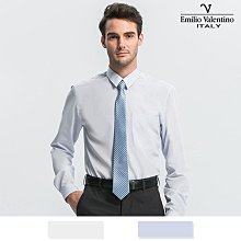 【Emilio Valentino】修身彈性長袖襯衫-斜紋丈青 歷史價格詳細信息