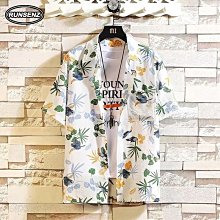 8xl襯衫 大尺碼襯衫男 oversized沙灘襯衫美式港風夏威夷花襯衫男裝短袖痞帥高級感設計夏季襯衫 歷史價格詳細信息