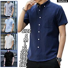 男裝休閒短袖牛津紡襯衫薄款舒適百搭青年涼爽簡約上衣305 歷史價格詳細信息