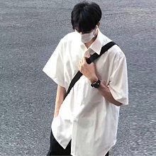 夏季高級感設計短袖襯衫男2023新款高端修身休閑襯衣商務男裝免燙-靚仔男裝 歷史價格詳細信息