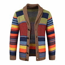 熱銷 【Theboys】新款針織衫時尚男士針織衫休閒長袖毛衣開衫英倫風針織衫V領拼色針織衫毛線衫上衣TOA170 可開發 歷史價格詳細信息