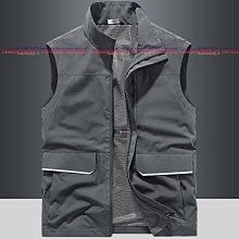 休閑工裝背心馬甲男士戶外休閑運動外套男薄款背心攝影釣魚速幹透氣馬夾機能背心休閒百搭登山服立領背心多口袋坎肩 歷史價格詳細信息
