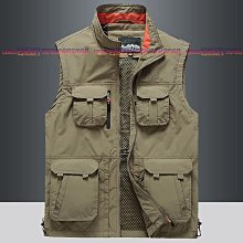 春秋新款馬甲男土戶外休閒中青年攝影釣魚無袖背心馬夾運動外套男男生衣著馬甲春夏薄款馬甲攝影導演記者背心多袋無袖  滿599免運 歷史價格詳細信息