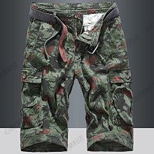 工裝七分短褲男士夏季潮流寬松薄款休閑冰絲外穿大碼潮牌沙灘中褲 歷史價格詳細信息