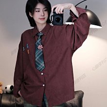 Ja1從不熬夜日系復古工裝豎條紋短袖襯衫男女情侶cityboy百搭外套-心願便利店 歷史價格詳細信息