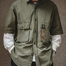 馬登工裝 法式復古刺繡磨毛襯衫夾克vintage多口袋純棉外套男春季-心願便利店 歷史價格詳細信息