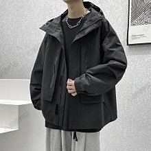 秋冬多口袋工裝外套 男生衣著 純棉拼接領 工作夾克 日系古著 寬鬆 軍事 棉質上衣 男女同款（DDC57）壹號站-雅緻家居 歷史價格詳細信息