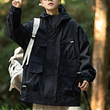 秋冬多口袋工裝外套 男生衣著 純棉拼接領 工作夾克 日系古著 寬鬆 軍事 棉質上衣 男女同款（DDC57）壹號站-雅緻家居 歷史價格詳細信息