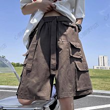 美式機能多口袋工裝褲綁帶設計感褲子男直筒闊腿小眾高級感休閒褲 歷史價格詳細信息