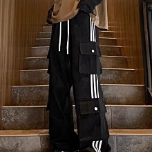 美式潮牌機能風多口袋工裝短褲男夏季薄寬松直筒運動闊腿五分褲子-心願便利店 歷史價格詳細信息