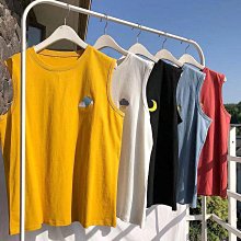 大尺碼夏季背心男潮流百搭寬鬆休閒上衣圓領無袖上衣學院風薄款透氣運動背心無袖上衣大尺碼lord-MINTS名仕男裝 歷史價格詳細信息