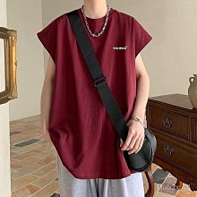 背心男生 無袖t恤男 美式背心背心男生 無袖t恤男 美式背心簡約字母夏季背心男潮牌潮流ins高街情侶坎肩馬甲百搭寬鬆無袖满599免運 歷史價格詳細信息