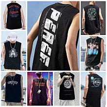 男背心 無袖t恤 無袖背心 夏天必備帥氣涼感無袖 純棉背心 運動健身背心 寬鬆背心 削肩背心-毛毛男裝 歷史價格詳細信息