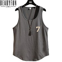 夏季純棉背心男馬甲無袖t恤外穿潮寬松全棉籃球運動坎肩學生汗衫-毛毛男裝 歷史價格詳細信息