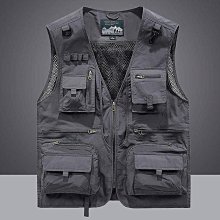 男夏季馬甲無袖 戶外運動釣魚馬甲 男士工作背心 工裝馬甲 多口袋背心 休閒背心外套 登山攝影無袖外套 歷史價格詳細信息