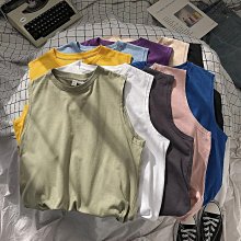 純色運動背心男生 無袖t恤男sxl情打底t恤坎肩上衣韓版潮流百搭夏季寬松黑色無袖上衣潮外穿白色背心緣投-正正男裝 歷史價格詳細信息