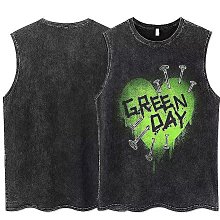 M-5XL 復古水洗無袖 做舊背心上衣 刷漆感 復古水洗無袖 暗黑 街頭背心男 水洗無袖 涼爽夏季 背心男 休閒 歷史價格詳細信息