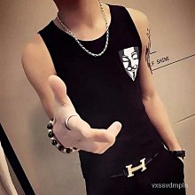 精選男士背心夏季內穿雙面絨V領緊身修身型無袖T恤健身運動寬肩坎肩潮-毛毛男裝 歷史價格詳細信息