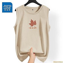 運動休閒背心夏季男士運動背心 寬鬆大開叉 素色無袖t恤 速乾圓領背心 歷史價格詳細信息