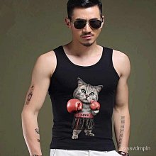 精選男士背心夏季內穿雙面絨V領緊身修身型無袖T恤健身運動寬肩坎肩潮-毛毛男裝 歷史價格詳細信息