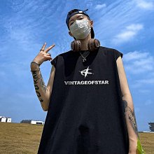 無袖背心運動背心男 背心男無袖T恤無袖外穿運動寬鬆休閒上衣韓版ins潮流百搭大尺碼 純棉背心寬鬆背-潮流精選 歷史價格詳細信息