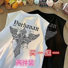 運動無袖上衣潮牌無袖上衣港風背心大尺碼無袖背心寬肩無袖t恤韓版無袖背心【fp0309】 純棉運動背心男無袖薄款in-潮流精選 歷史價格詳細信息