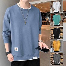 男童秋季假兩件長袖T恤2023秋款中大童寬鬆街舞炸街T恤兒童純棉T 歷史價格詳細信息