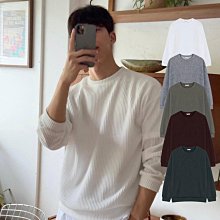 正韓男裝 圓領立體格紋針織毛衣 / 4色 / GR58225 KOREALINE 搖滾星球 歷史價格詳細信息