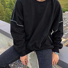 大學T 正韓 韓國立體毛巾繡PARIS造型 刷毛保暖 寬鬆落肩衛衣【PA11090】現貨＋預購 情侶款 歷史價格詳細信息