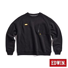 EDWIN LOGO口袋薄長袖T恤(丈青色)-男款 歷史價格詳細信息