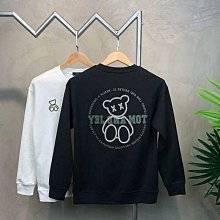 秋季衛衣男士小熊長T ins港風寬鬆圓領原宿風印花長袖上衣 大學T 長袖T 衛衣男(SKS5077)【壹號站】 歷史價格詳細信息