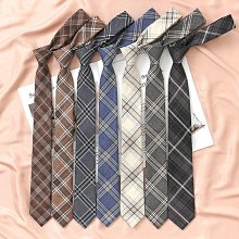 dk手打領帶日系男jk制服格子襯衫校服女學生學院風韓版復古潮ins 歷史價格詳細信息