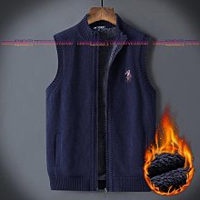 針織馬甲男秋冬季加絨加厚外穿毛衣背心刺繡馬夾立領坎肩無袖外套【zero潮流屋】 歷史價格詳細信息