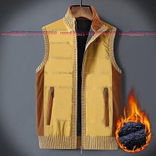 【背心外套】秋冬季馬甲男外套韓版潮流坎肩無袖加厚羽絨棉馬夾保暖男士背心潮 歷史價格詳細信息