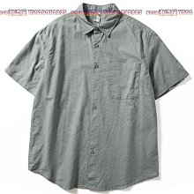 夏季薄款純色亞麻短袖襯衫外套男裝休閑棉麻襯衣麻布衣服外穿上衣-靚仔男裝 歷史價格詳細信息