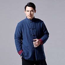 立領休閑復古男式長衫 民族風苧麻襯衫源頭工廠 茶道服禪服定制 男士唐裝 歷史價格詳細信息
