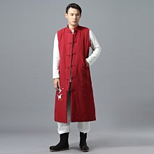 棉麻外套男 民族風立領盤扣時尚拼接乞丐服 棉麻長袖襯衫 漢服 和服 道袍 棉麻外套 日式和風外套 唐裝漢服潮牌~時尚男裝 歷史價格詳細信息