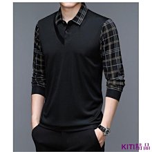 春秋季薄款長袖T恤男士寬鬆圓領秋衣體恤大碼運動休閒衫圓領長袖T男性衣服上衣T恤男裝休閒服裝-正正男裝 歷史價格詳細信息