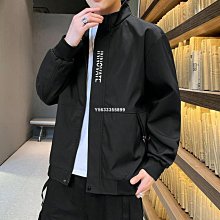 春季新款潮流男士防風外套 韓版時尚拉鍊口袋裝飾連帽外套 學院風寬鬆休閒夾克 百搭大尺碼外套 薄外套 短版風衣-潮男服飾 歷史價格詳細信息