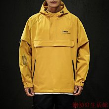 新品 新款男裝休閒連帽男裝夾克外套 時尚休閒夾克外套 夾克男春季新款中青年男士棒球領外套-可開發票 歷史價格詳細信息