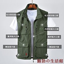 馬甲男戶外速乾薄款寬鬆外套多兜口袋釣魚攝影工裝背心無袖男 工作服  馬甲  迷彩套裝 職業裝-潮流精選 歷史價格詳細信息