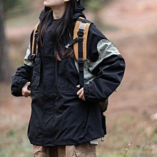 衝鋒衣外套 戶外登山服 動外套 SOURS輕戶外連帽沖鋒衣 男女潮牌 寬松拼色 中性風工裝外套-品爵男装 歷史價格詳細信息