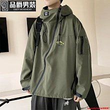 衝鋒衣外套 戶外登山服 動外套 美式潮牌沖鋒衣女 年新款 戶外動 情侶oversiz-品爵男装 歷史價格詳細信息