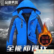 衝鋒衣 保暖棉服 防風防雨季戶外棉衣男刷毛加厚防風保暖外套衝峰衣青年情侶防寒工作服-品爵男装 歷史價格詳細信息