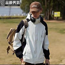 戶外衝鋒衣 登山防風防水衣 戶外登山衝鋒衣 春秋薄款外套 單層軟殼服 登山服 戶外輕量戰術外套-品爵男装 歷史價格詳細信息