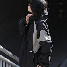 衝鋒衣外套 戶外登山服 動外套 SOURS輕戶外連帽沖鋒衣 男女潮牌 寬松拼色 中性風工裝外套-品爵男装 歷史價格詳細信息
