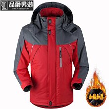 新品熱賣   男士冬季衝鋒衣    棉衣男衝鋒衣棉服刷毛加厚男女冬季防寒服刷毛加厚棉衣男外套冬季寬鬆大尺碼衝鋒-品爵男装 歷史價格詳細信息